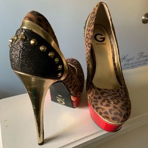 High heel shoes